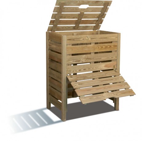 Composteur en bois 400 L Composteur en bois 400 L